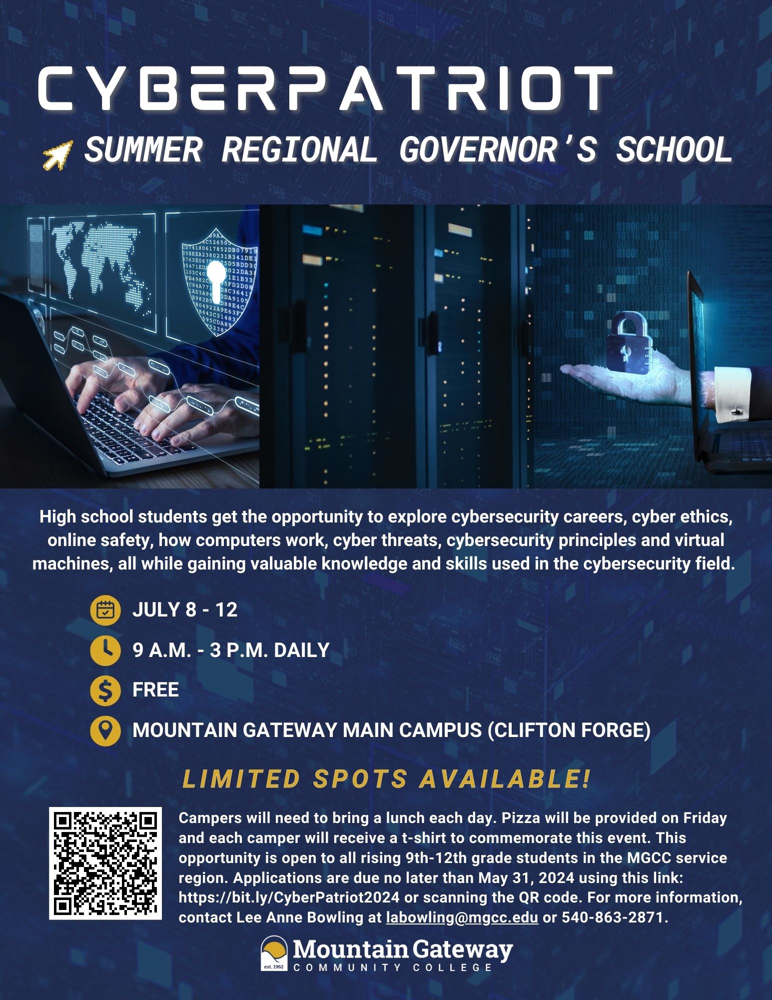 CyberPatriot Summer Regional Governor's School